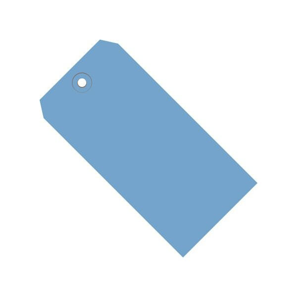 Bsc Preferred 8 x 4'' Dark Blue 13 Pt. Shipping Tags, 500PK G11091A - main